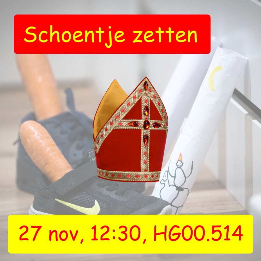 Schoentje zetten