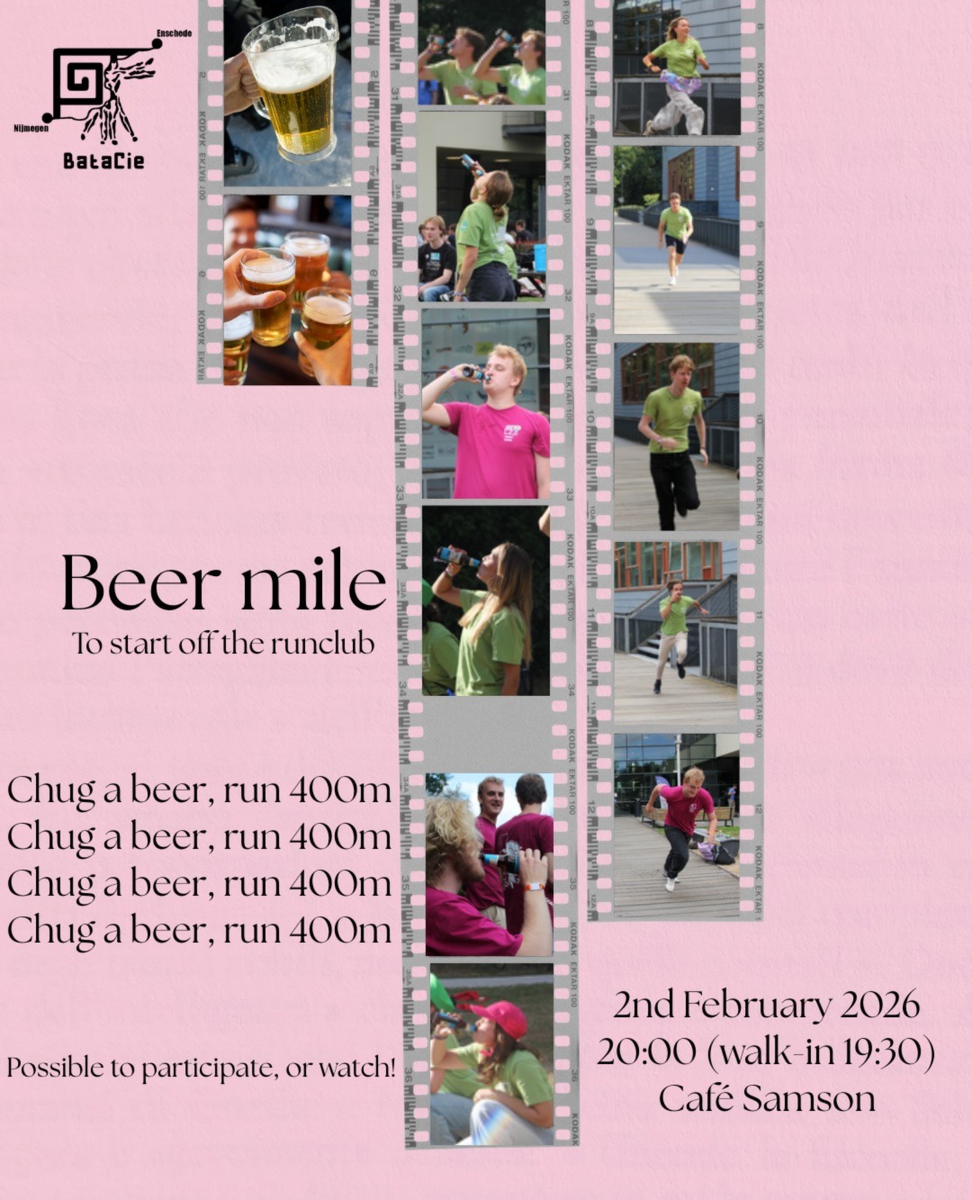 Beer mile