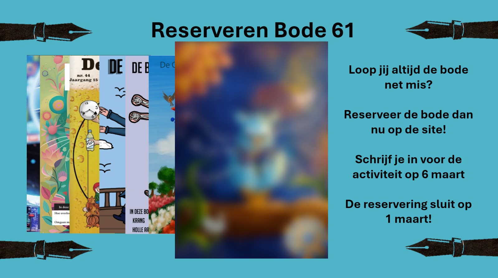 Reserveren Bode 61
