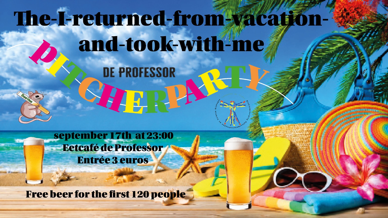Ik Kom Terug Van Vakantie En Neem Mee PitcherParty